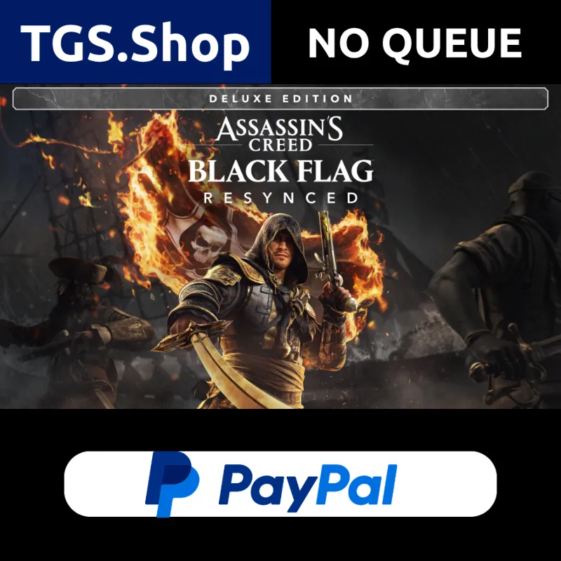 Assassin's creed Black Flag Resyncedt Deluxe Edition БЕЗ DENUVO ОЧЕРЕДИ PAYPAL