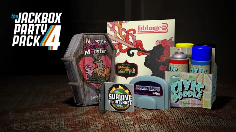 Epic The Jackbox Party Pack 4 аккаунт+почта