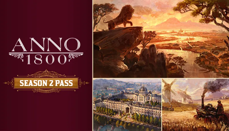 Anno 1800 - Season 2 Pass DLC / Uplay Ключ / Европейский союз | АВТОВЫДАЧА 24/7