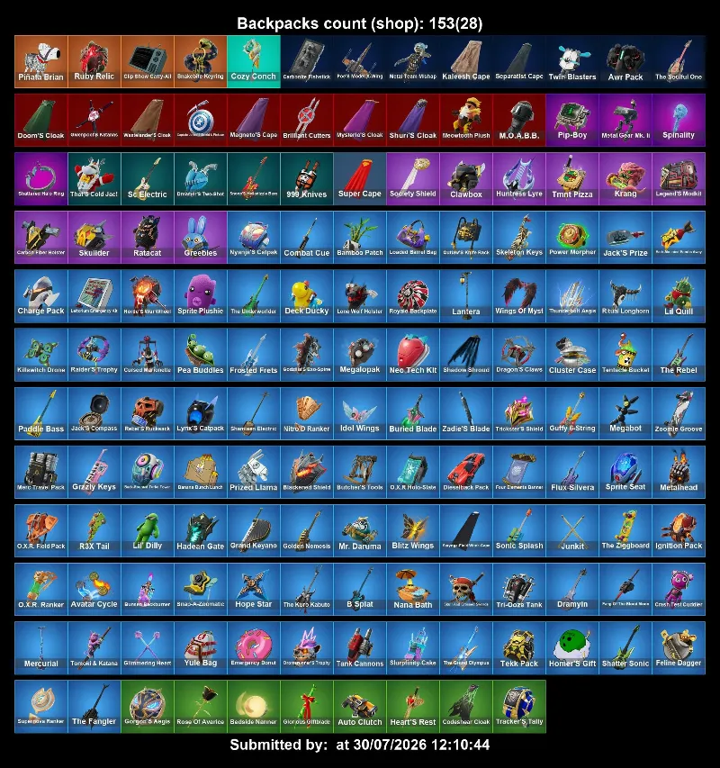Мгновенный доступ • FN (все платформы) • 87 skins • Hades • Полный доступ
