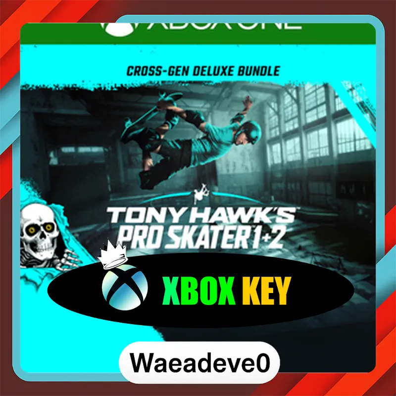 Tony Hawk's Pro Skater 1 + 2 - Cross-Gen Deluxe Bundle XBOX LIVE Key TURKEY