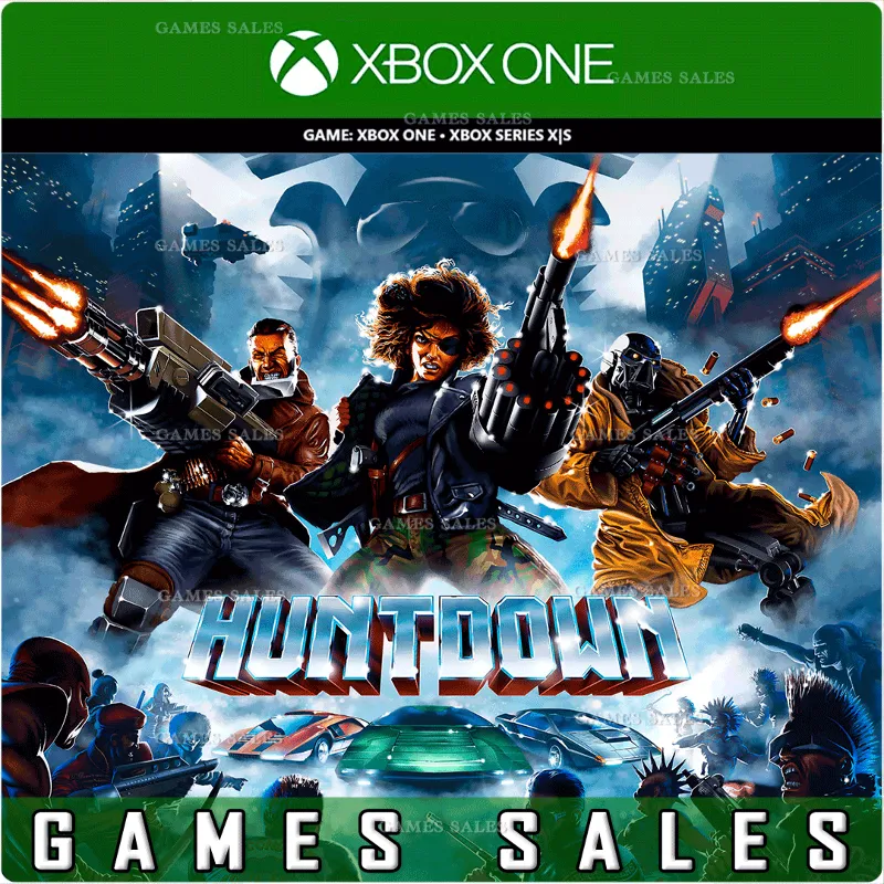 HUNTDOWN XBOX ONE|XS КЛЮЧ