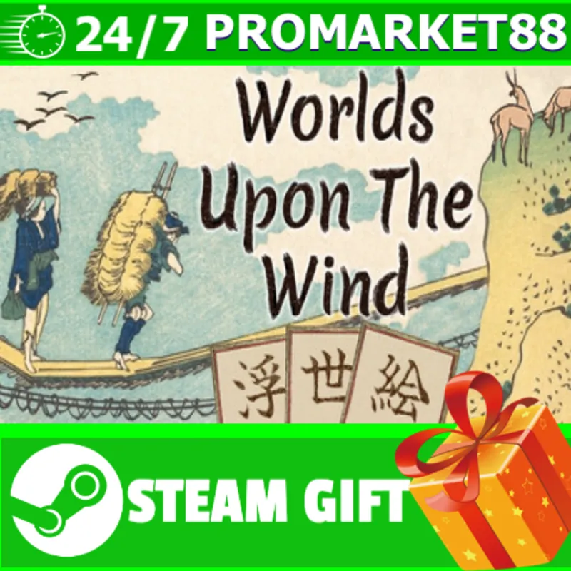 ВСЕ СТРАНЫ+РОССИЯ Worlds Upon The Wind STEAM GIFT