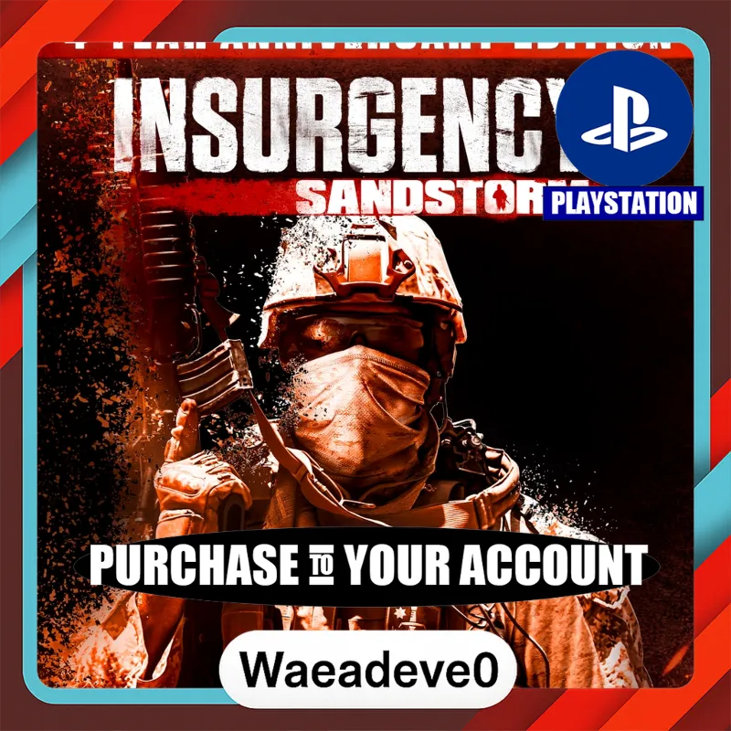 Insurgency: Sandstorm - 4-Year Anniversary Edition – PlayStation (PSN) – Purchase in