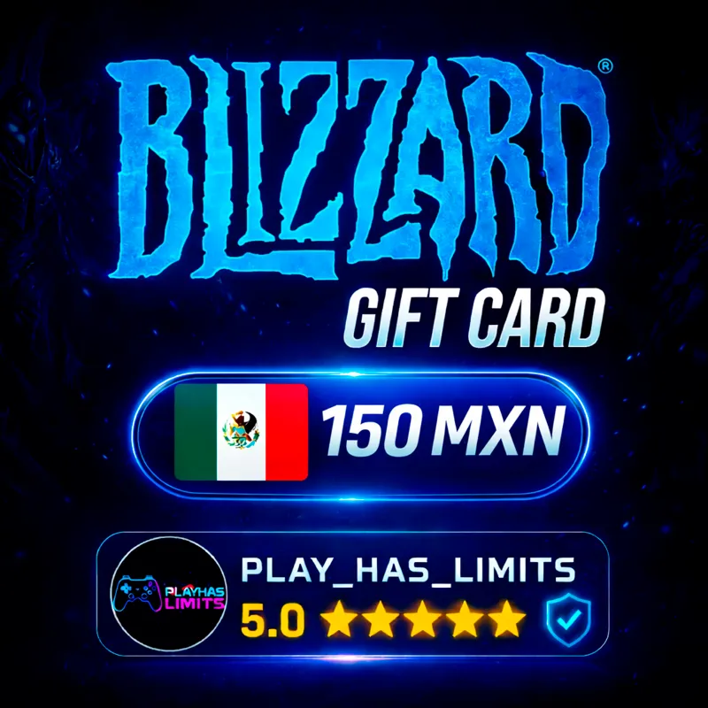 BLIZZARD GIFT CARD 150 MXN | Мексика