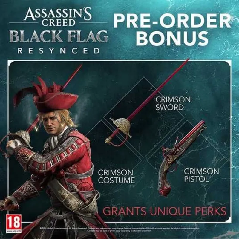 Assassin's Creed Black Flag Resynced + AC Shadows Аккаунт Steam