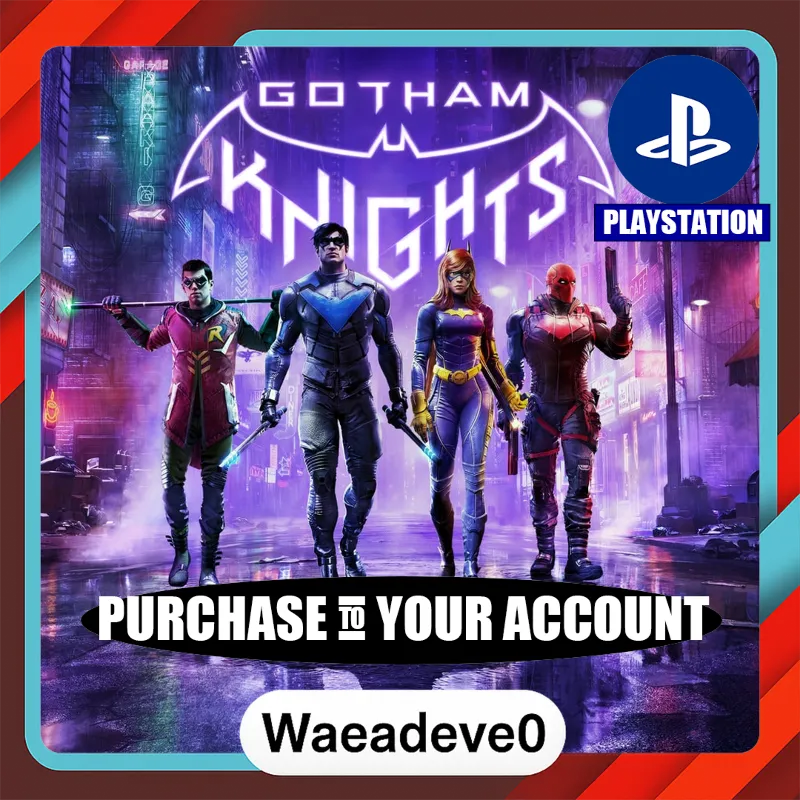 Gotham Knights – PlayStation (PSN) – Purchase in Your Account