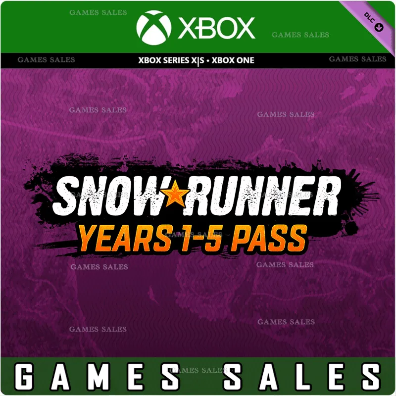 SNOWRUNNER - YEARS 1 TO 5 PASS XBOX ONE|XS КЛЮЧ