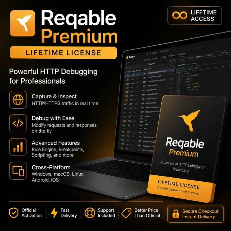 Reqable Premium Lifetime License | Пожизненная лицензия | Официальная активация