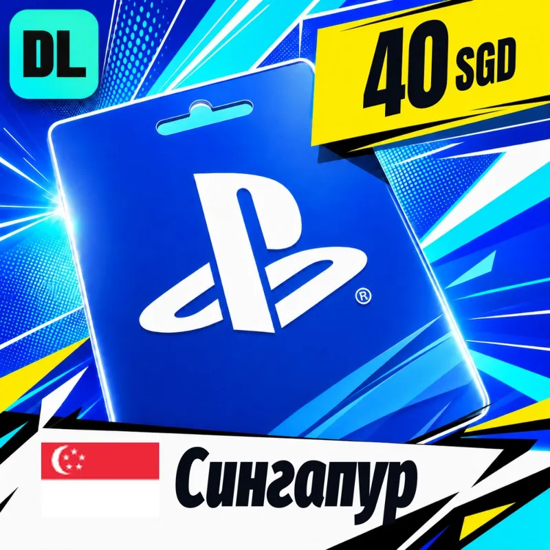 PlayStation Network (PSN) Сингапур 40 SGD цифровой код — автовыдача 24/7