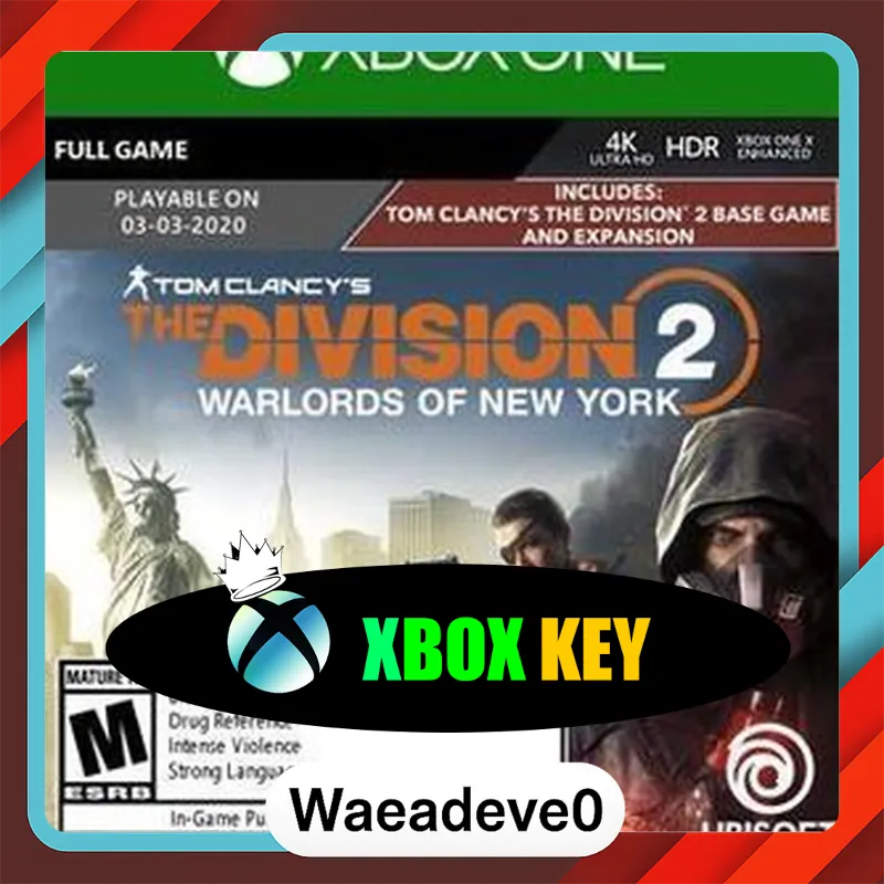 The Division 2 - Warlords of New York Edition XBOX LIVE Key GLOBAL