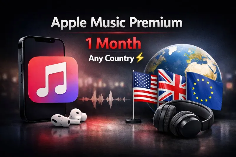 Apple Music Premium Аккаунт | 1 Месяц | Любая Страна