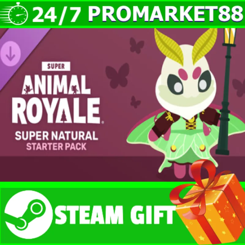 Super Animal Royale Super Natural Starter Pack STEAM