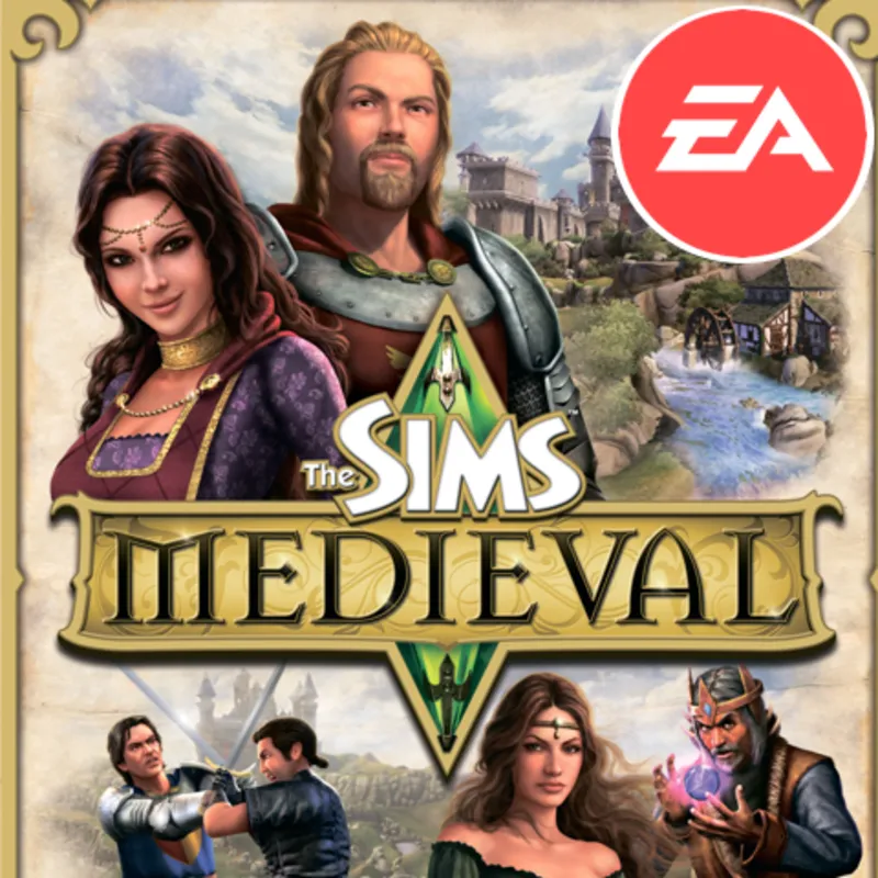 ВСЕ СТРАНЫ+РОССИЯ The Sims Medieval EA APP ORIGIN GLOBAL