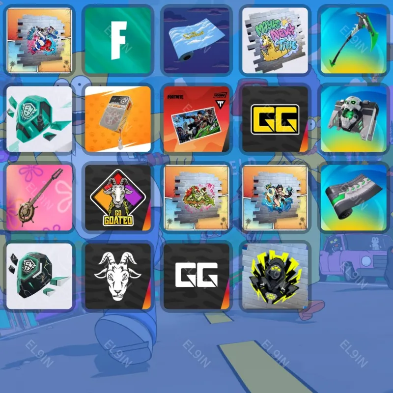 Fortnite Твич Дропсы 19 предметов +