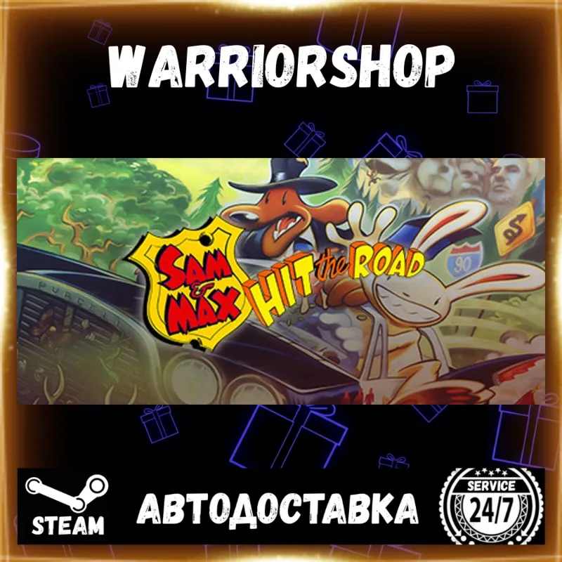 Sam & Max Hit the Road Выбор Региона Стим STEAM GIFT АВТО 24/7 ГАРАНТИЯ