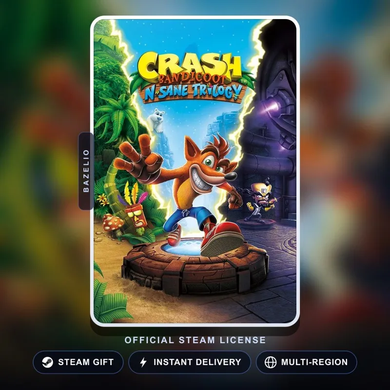 Crash Bandicoot N. Sane Trilogy (Steam Gift) · РФ и весь мир · Автодоставка 24/7