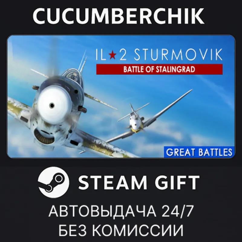 IL-2 Sturmovik: Battle of Stalingrad STEAM GIFT AUTO RU+МИР
