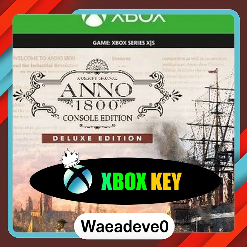 Anno 1800 Console Edition - Deluxe (Xbox Series X) Xbox Live Key GLOBAL