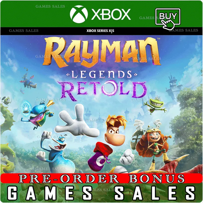 RAYMAN LEGENDS RETOLD XBOX SERIES X|S ПРЕДЗАКАЗ С БОНУСАМИ