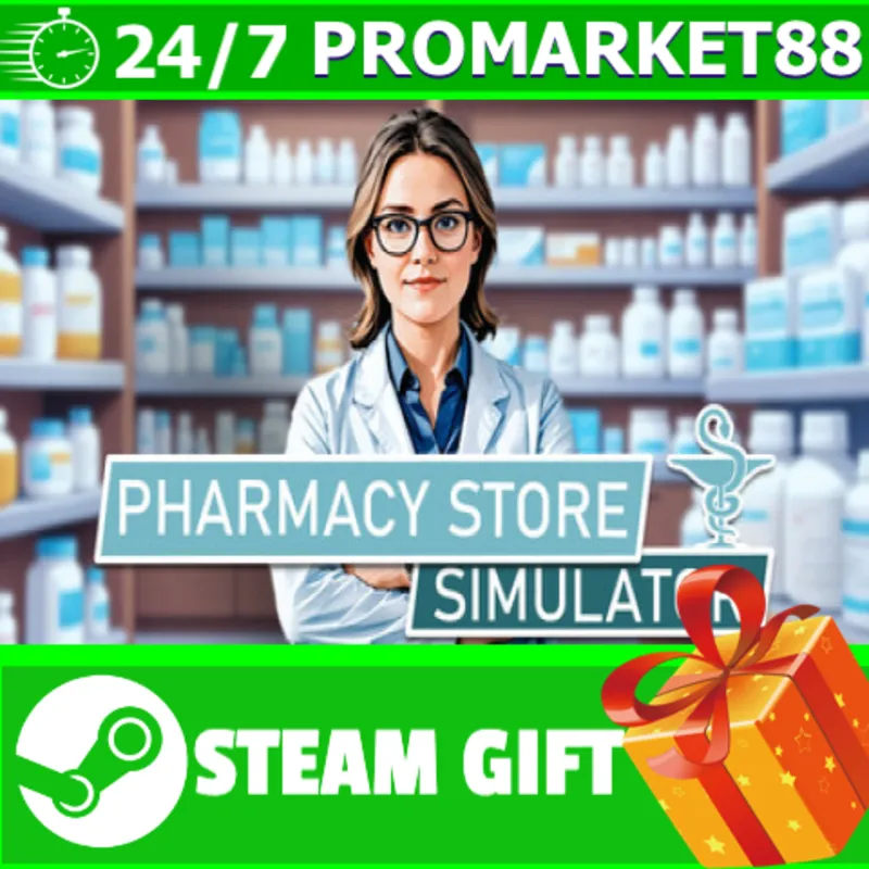 ВСЕ СТРАНЫ+РОССИЯ Pharmacy Store Simulator STEAM