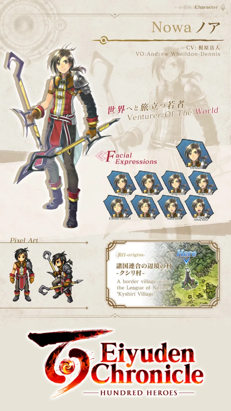 Eiyuden Chronicle: Hundred Heroes - Allraan Artistry Pa
