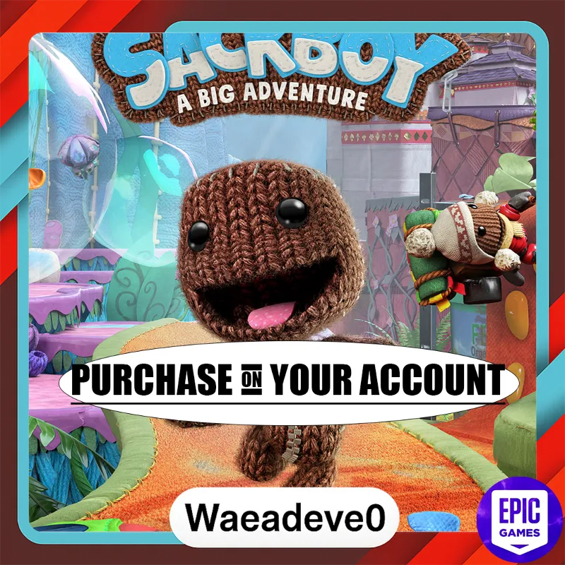 Sackboy : A Big Adventure - Epic games - Purchase on your account