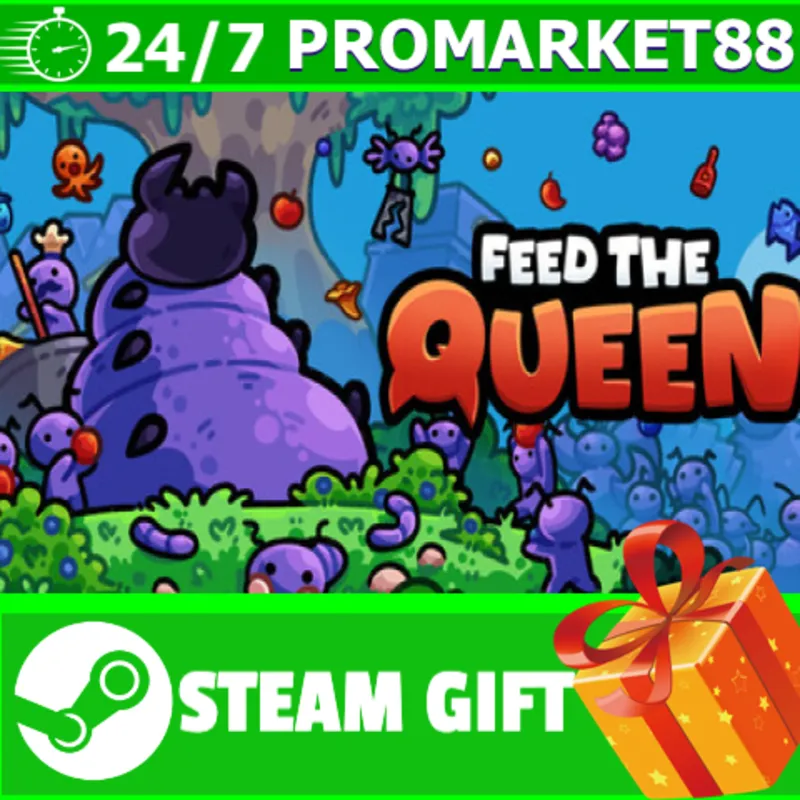 ВСЕ СТРАНЫ+РОССИЯ FEED THE QUEEN STEAM GIFT