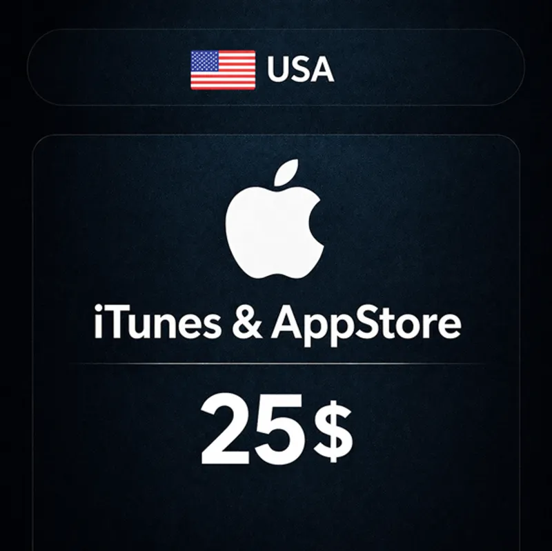 Подарочная карта Apple iTunes (USA) 25$