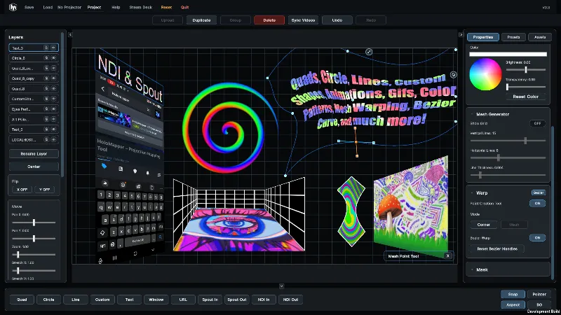 HoloMapper – Projection Mapping Tool STEAM GIFT