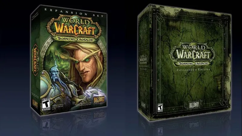 Ключ коллекционного издания World of Warcraft: The Burning Crusade (EU + PET)