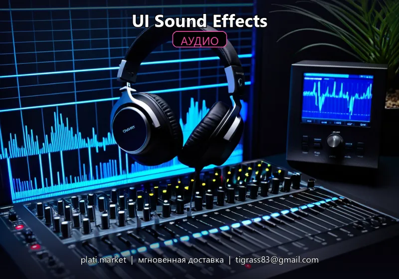 Sound Effects: UI Sounds — 200+ звуков для интерфейсов, Royalty-Free