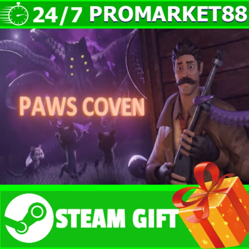 ВСЕ СТРАНЫ+РОССИЯ Paws Coven STEAM GIFT