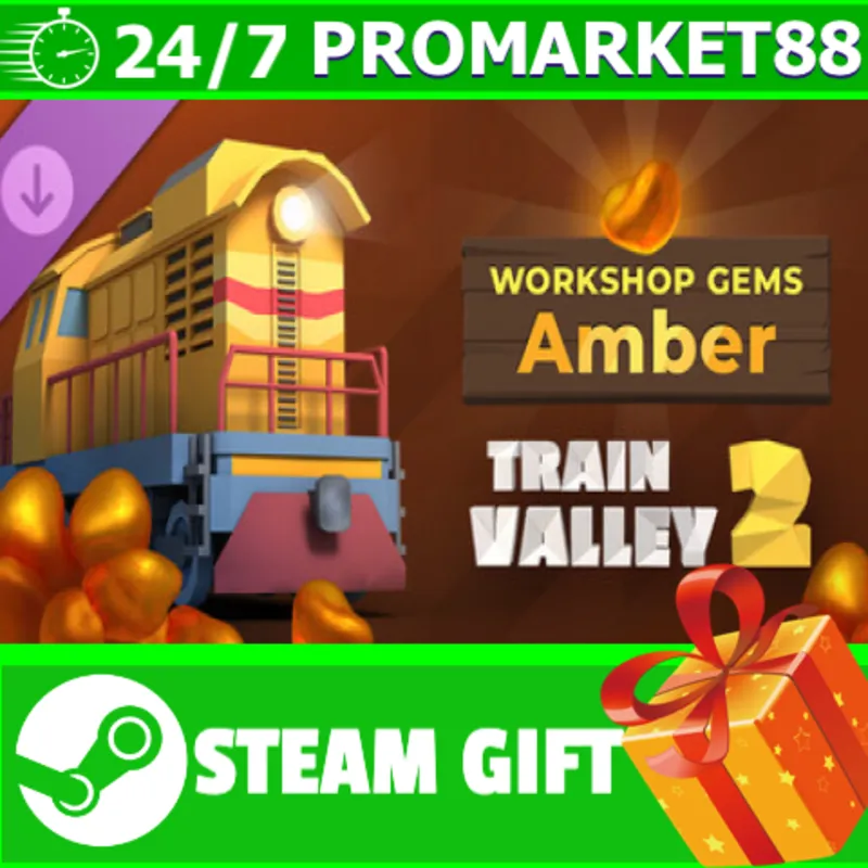 Train Valley 2: Workshop Gems - Amber STEAM GIFT