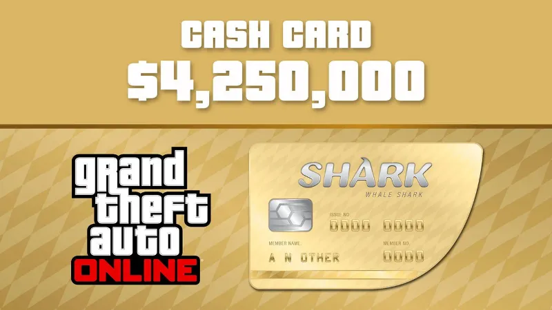 Grand Theft Auto Online - $4,250,000 The Whale Shark Cash Card EU XBOX One КЛЮЧ