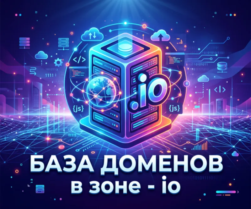 База доменов в зоне - io 2026 ( Август )