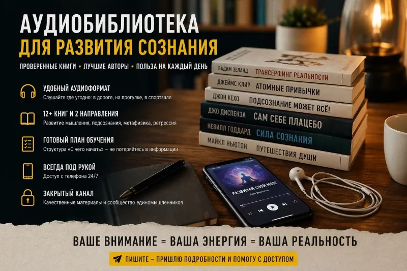 Квантовая психология - базовые аудиокниги