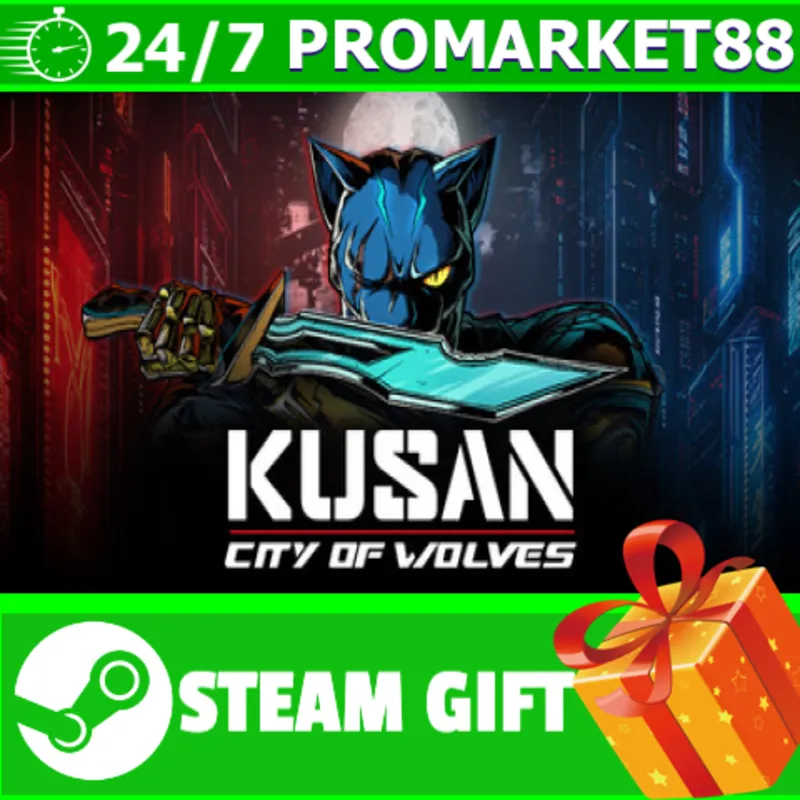 ВСЕ СТРАНЫ+РОССИЯ Kusan : City of Wolves STEAM GIFT