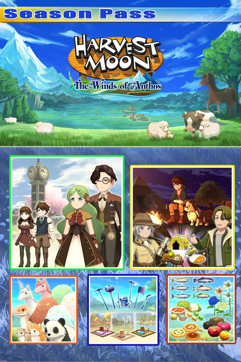 Harvest Moon The Winds of Anthos Season Pass XBOX