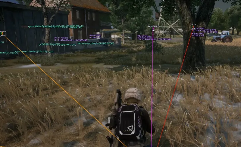 Чит PUBG Wallhack ESP с упреждением (Soft Hub)