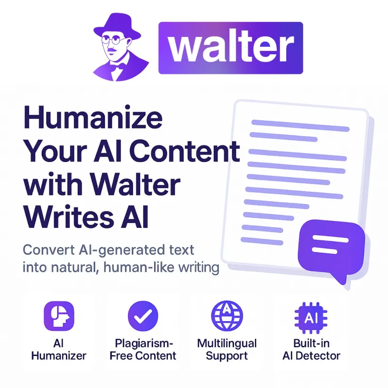 Walter Writes AI Starter Plan | Personal Account 12 months