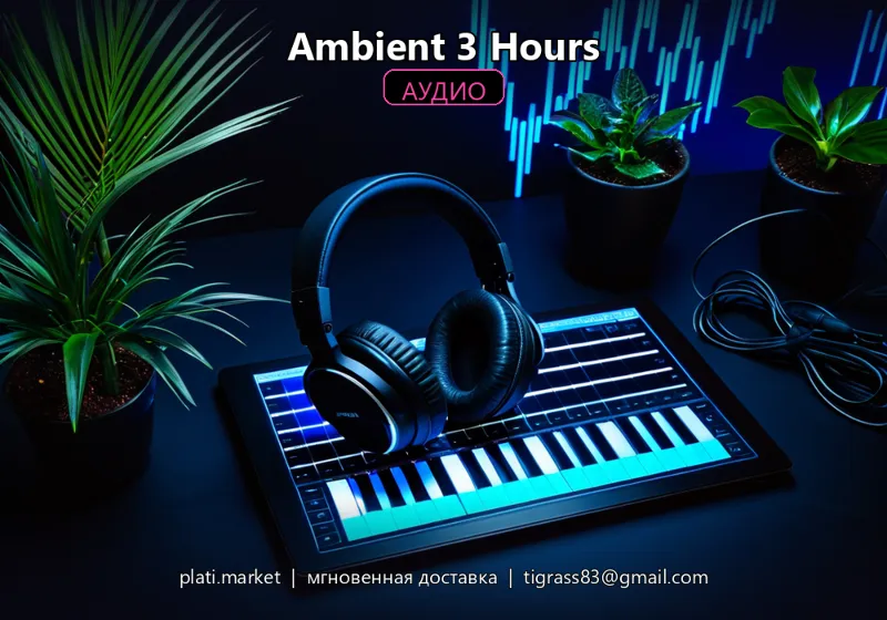 Фоновая музыка Ambient 3 часа — 18 треков Royalty-Free