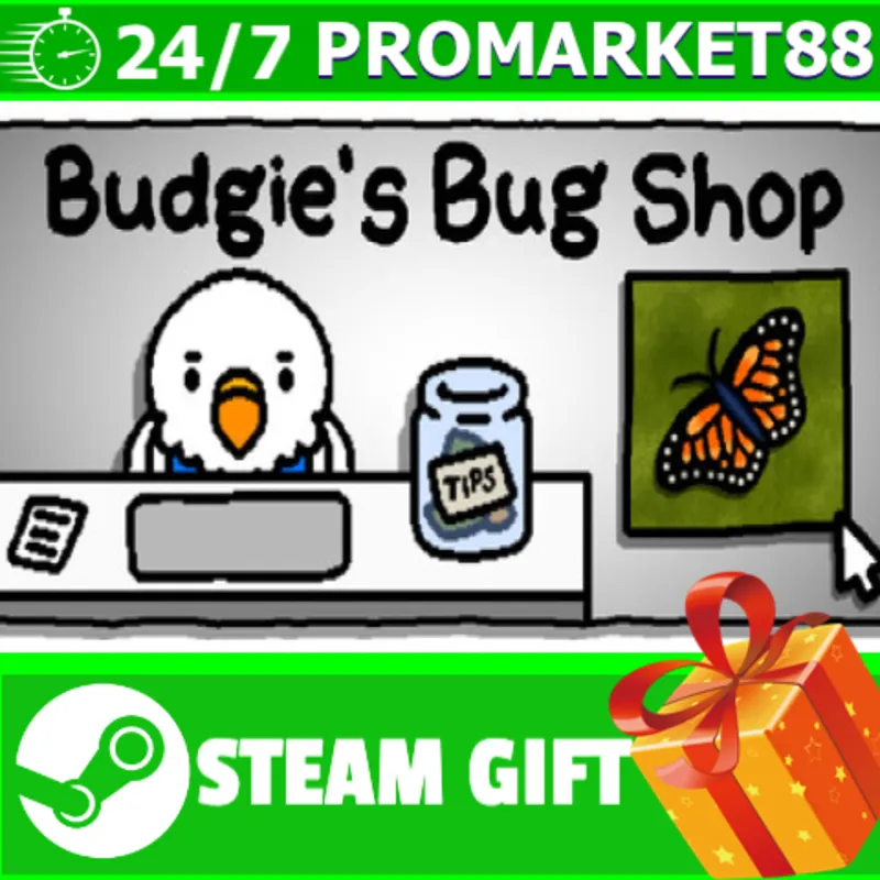 ВСЕ СТРАНЫ+РОССИЯ Budgie's Bug Shop STEAM GIFT