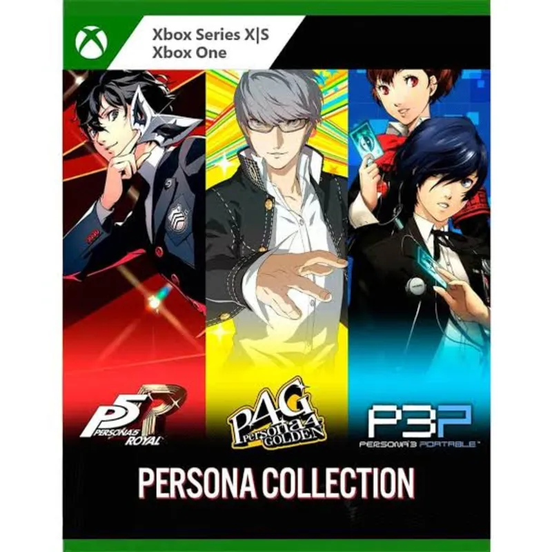 Persona Collection Persona 5 + Persona 4 + Persona 3 Xbox One Series X|S
