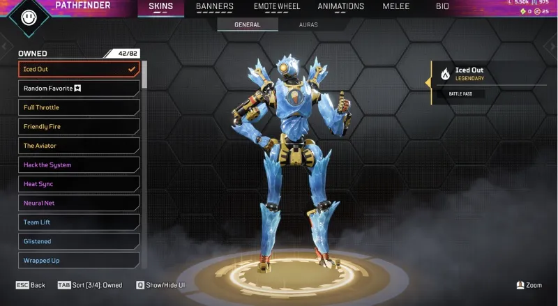 Apex Legends/OG аккаунт/4 реликиви/200+ легендарок