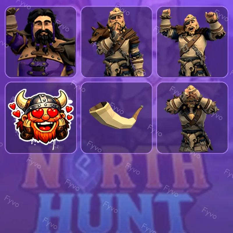 North Hunt Твич Дропс 6 Предметов Twitch Drops