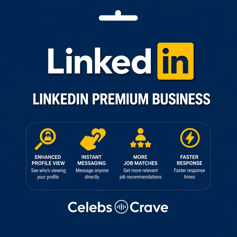 LinkedIn Premium Business – 12 месяцев (прямая активация | глобально)