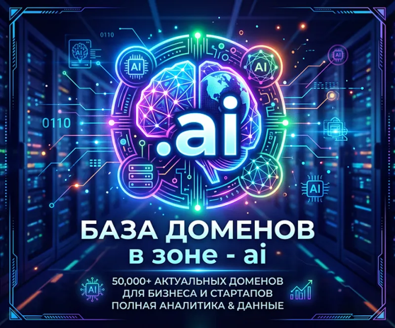База доменов в зоне - ai 2026 ( Август )