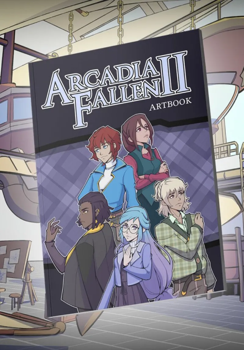 DLC | Arcadia Fallen II - Art Book| STEAM КЛЮЧ РФ+СНГ