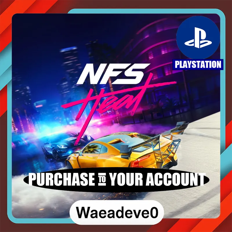 Need for Speed Heat – PlayStation (PSN) – Purchase in Your Account